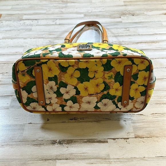 Dooney & Bourke Coated Canvas Pansy Oversized Tote - Picture 2 of 11